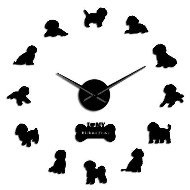 Bichon Giant Wall Clock