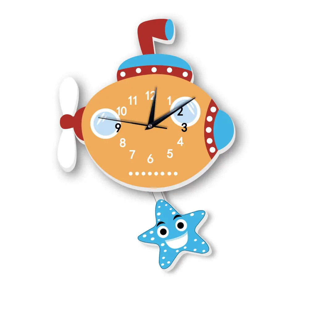 Child Clock with Pendulum <br>Submarine