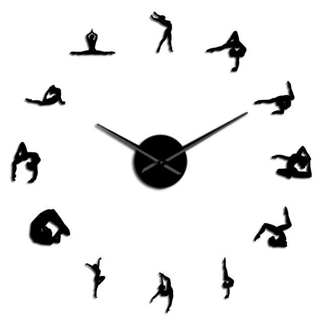 Giant Gymnastic Wall Clock