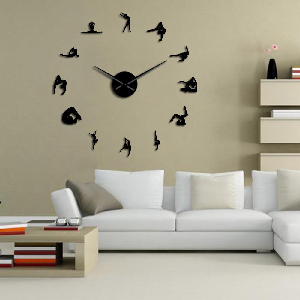 Giant Gymnastic Wall Clock