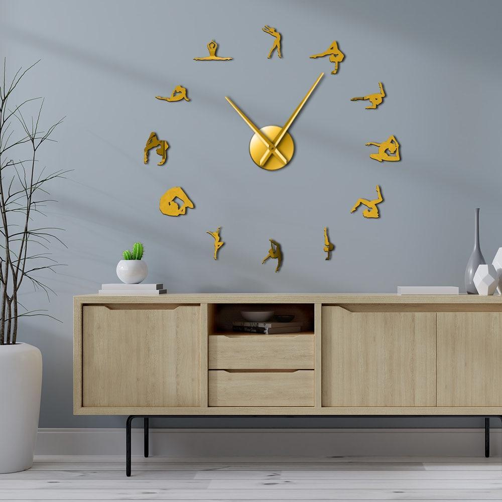 Giant Gymnastic Wall Clock