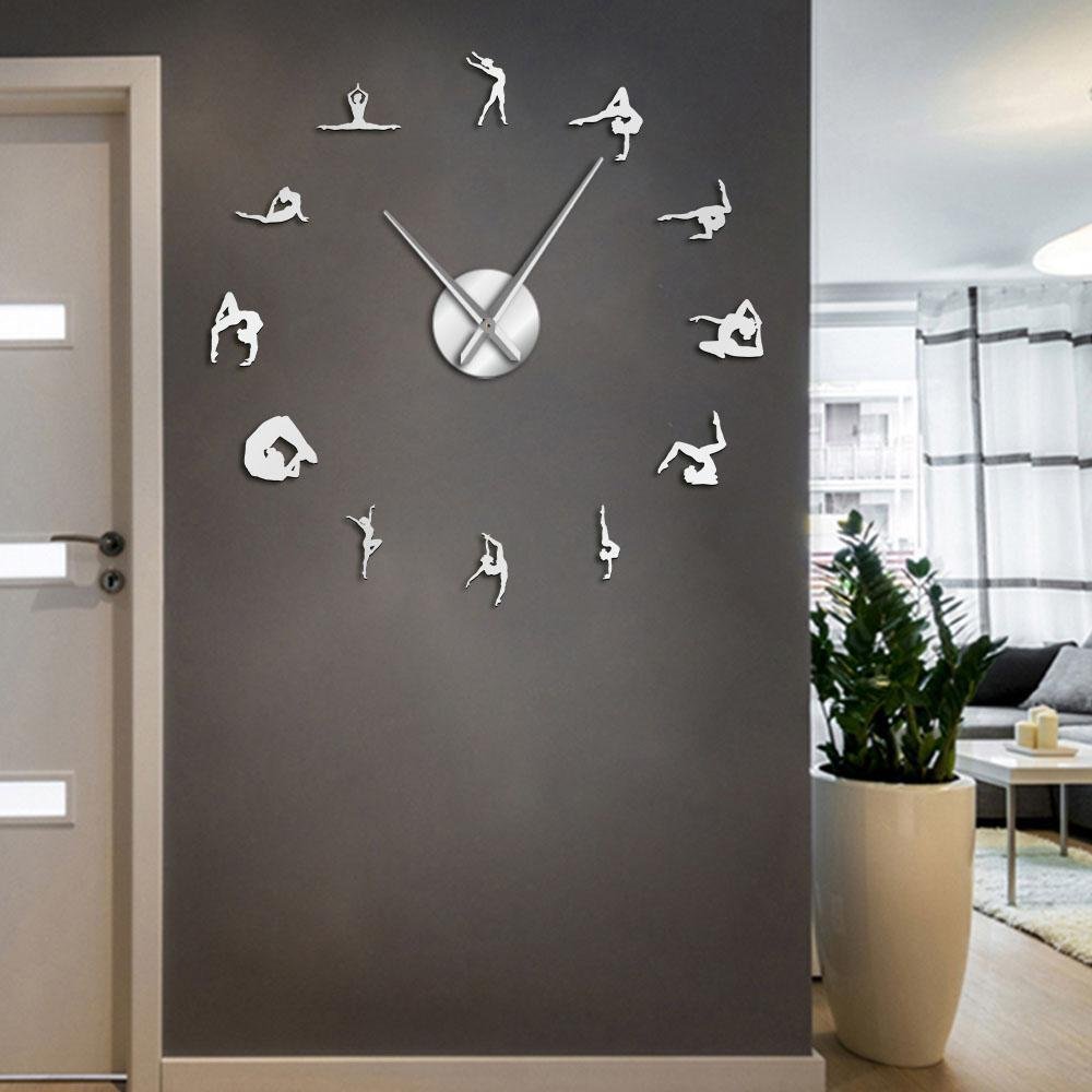 Giant Gymnastic Wall Clock