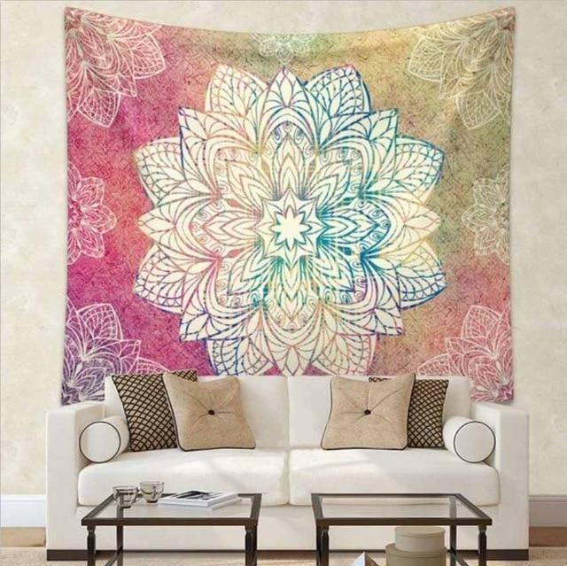 Large Mandala Shaza Wall Tapestry