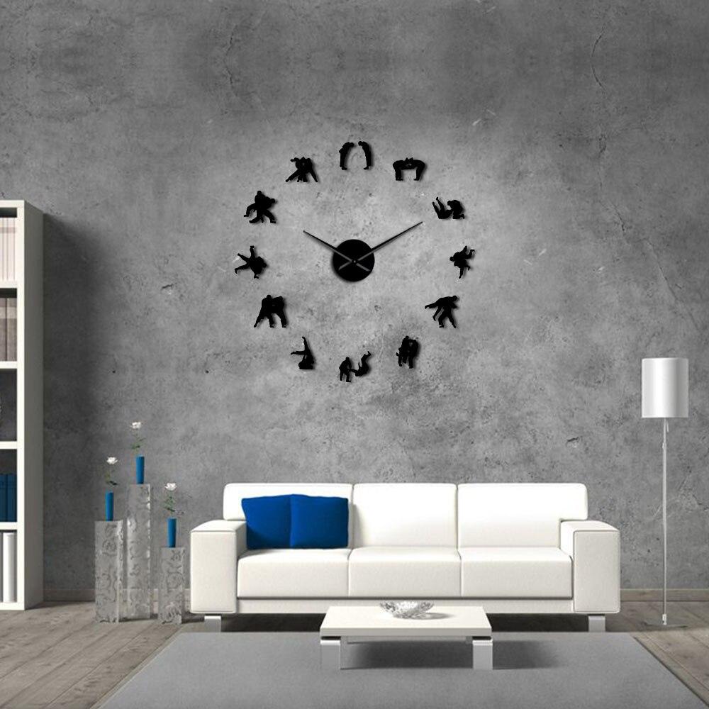 Giant Judo Wall Clock