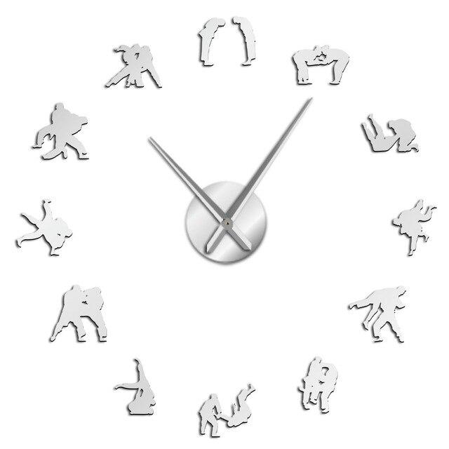 Giant Judo Wall Clock