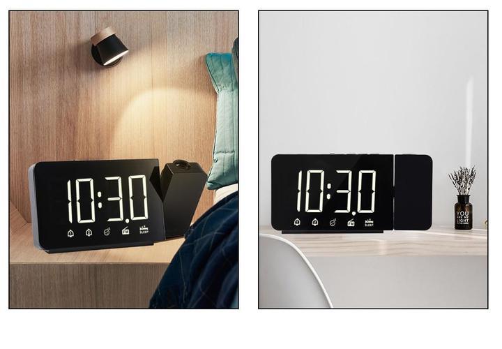 Radio Alarm Clock Ceiling Projection