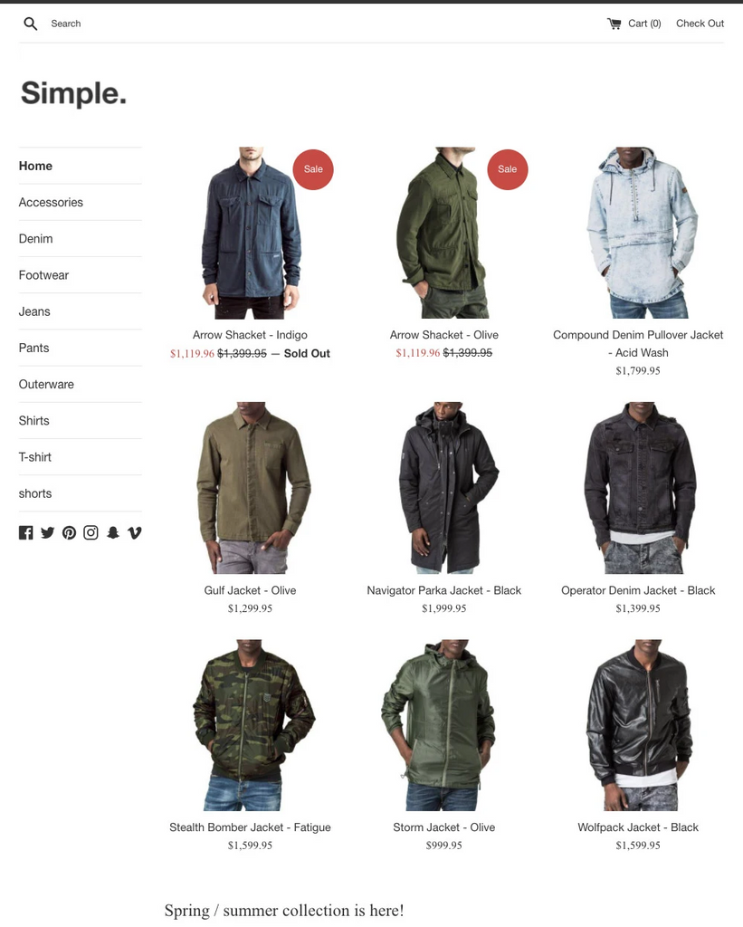 Shopify主題