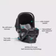 Baby Jogger City Sights Travel System - Rich Black - Open Box ITEM
