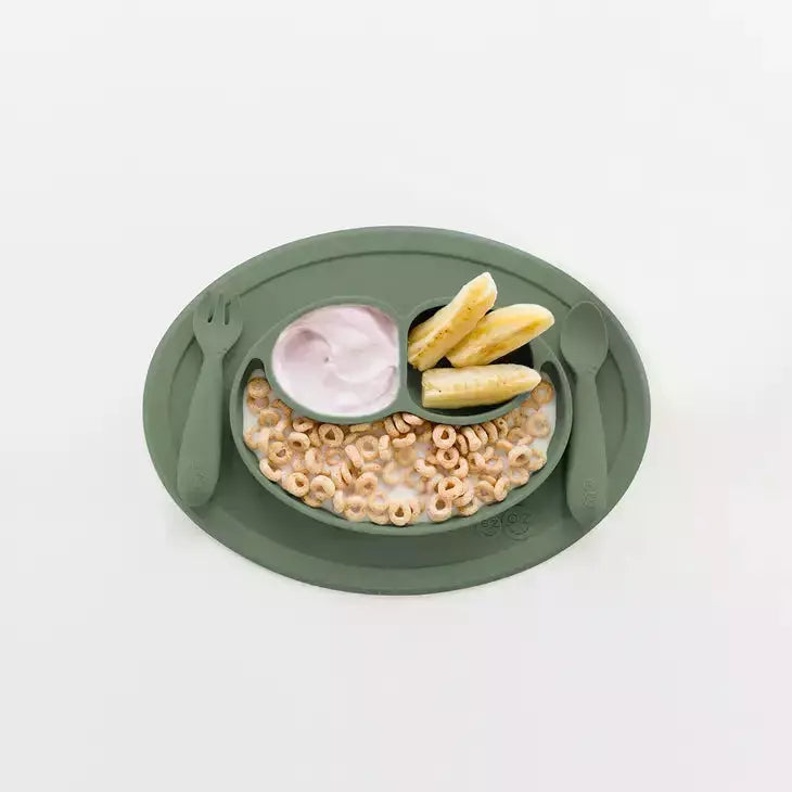 ezpz Mini Feeding Set - Olive