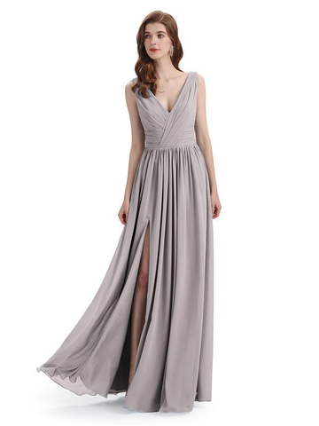 Stunning Grey Bridesmaid Dresses