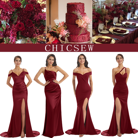 5 Reasons To Choose Burgundy Bridesmaid Dresses