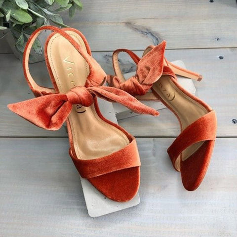 Burnt Orange Heels