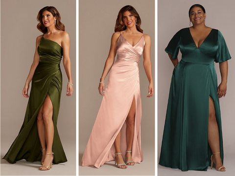 Design Style and Colors of Bridesmaid Dresses