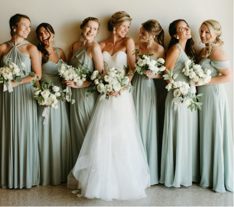 How to Style Mismatched Bridesmaid Dresses Creatively – ChicSew