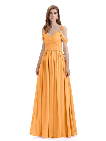 Tangerine Bridesmaid Dresses