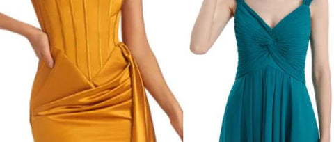 V-shape or Inverted V-Shape Waisline Bridesmaid Dresses