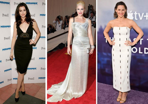 celebrities with rectangle body shape