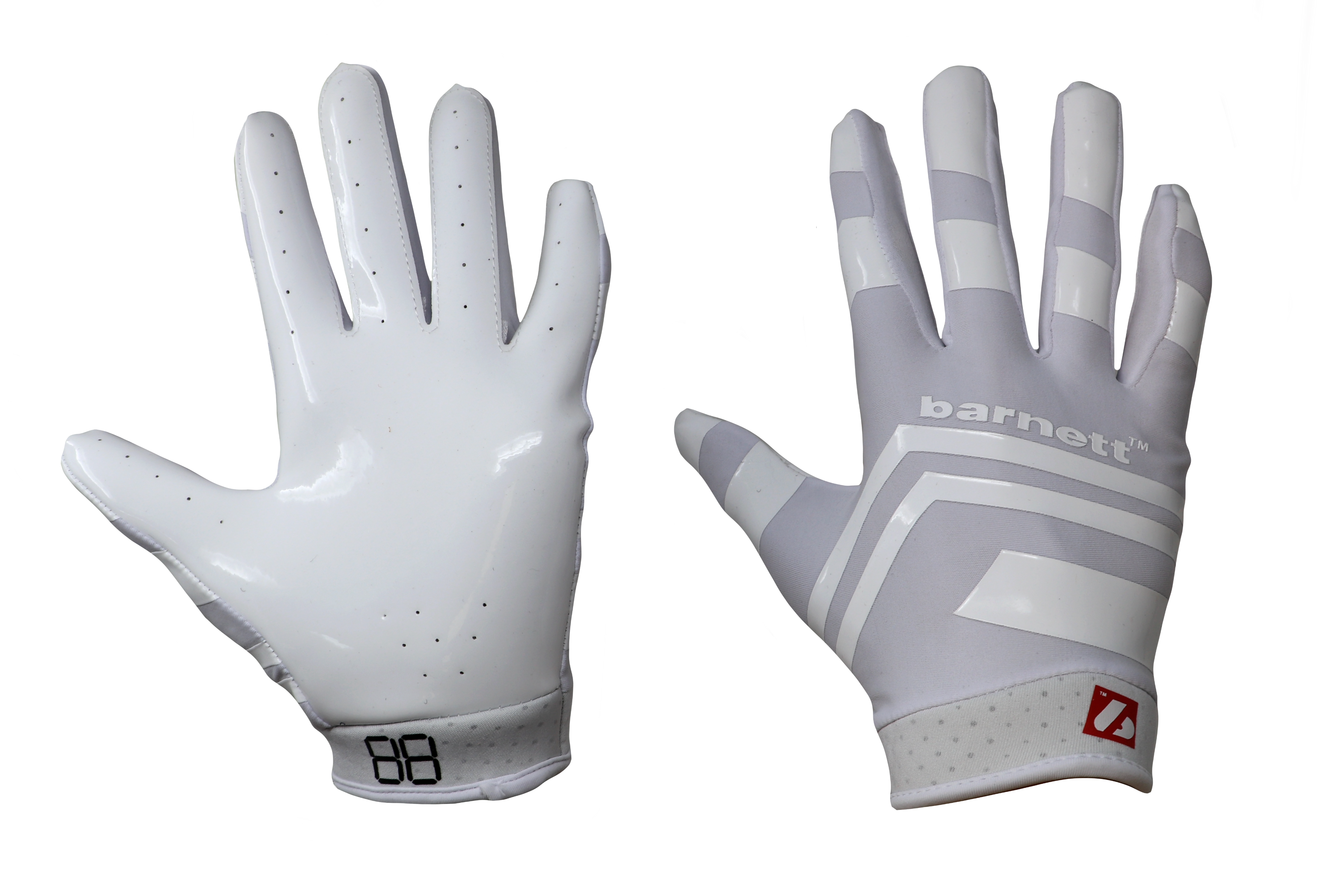 FRG-03 Junior receiver football gloves, White
