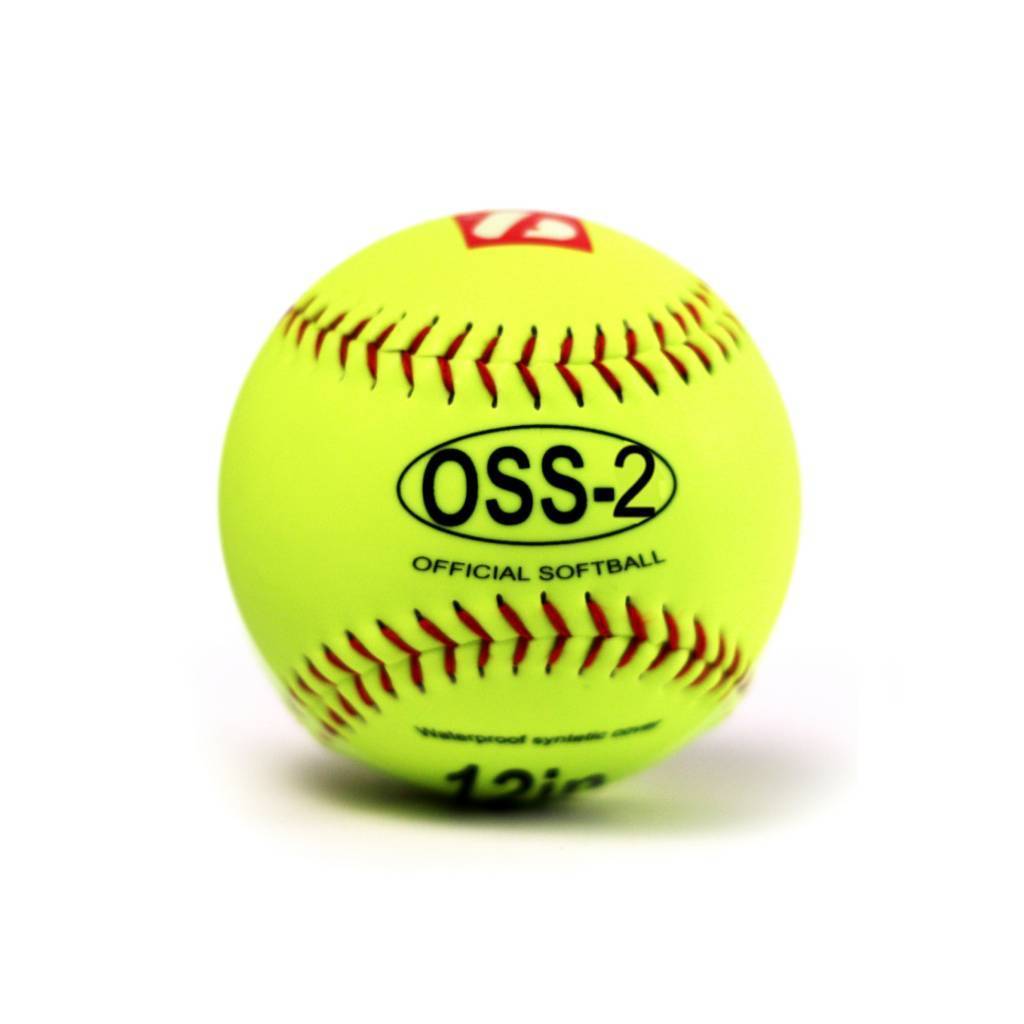 OSS-2 Practice softball ball, soft touch, size 12