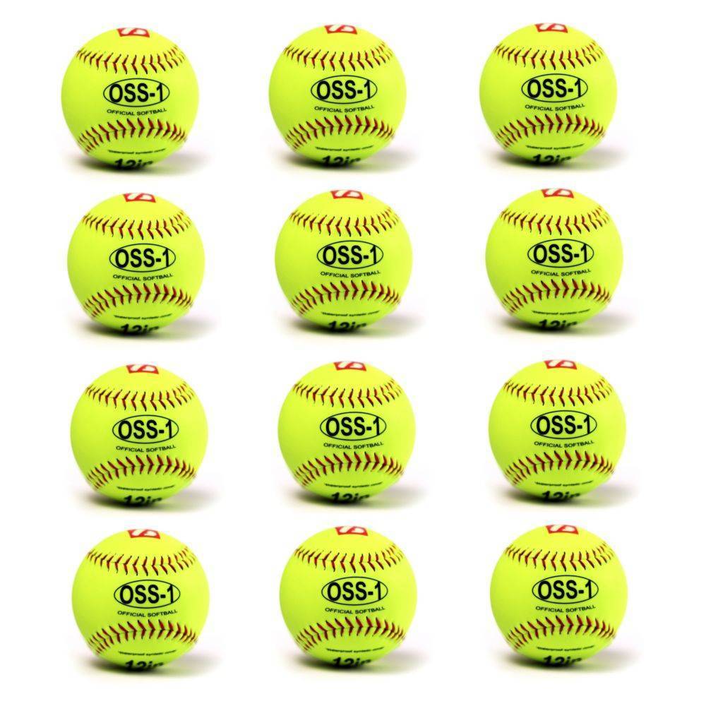 OSS-1 Practice softball ball, size 12