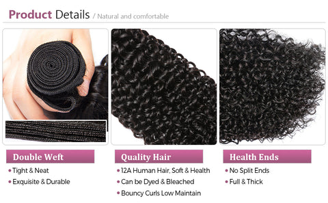 Cuticle Aligned Hair Weft Water Wave Bundle Details