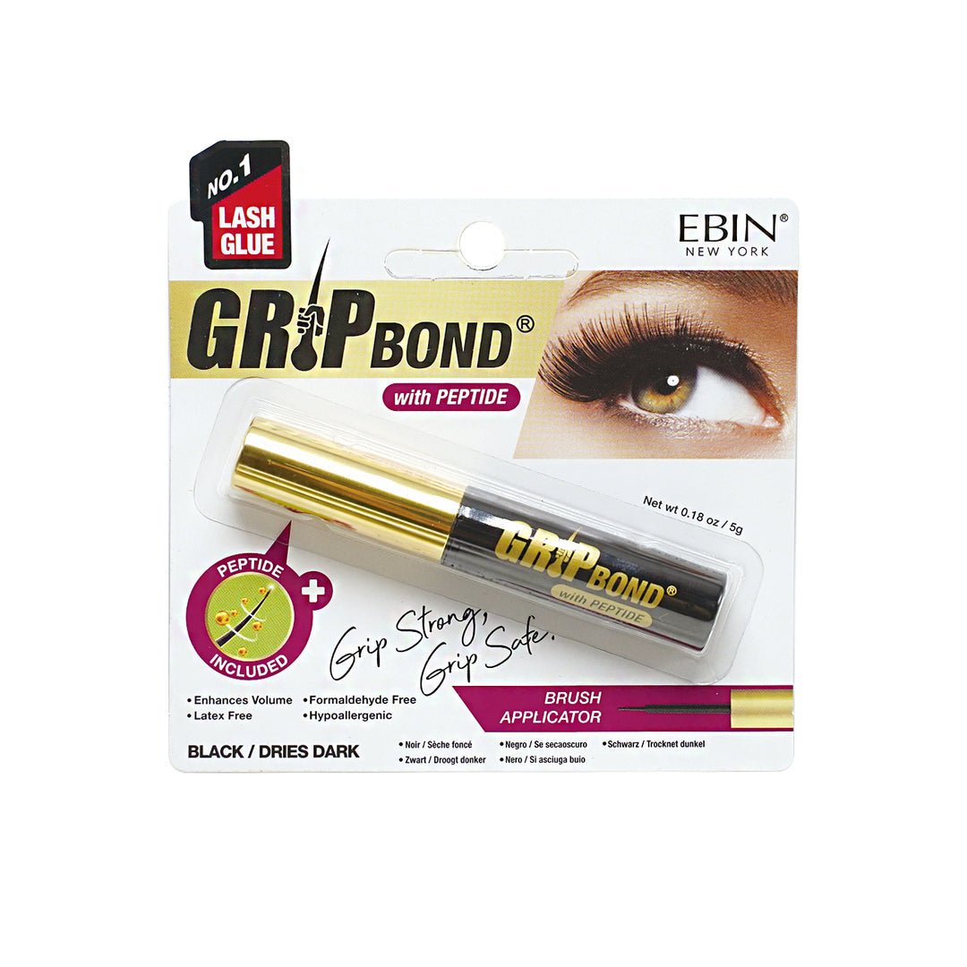 GRIP BOND LASH ADHESIVE WITH PEPTIDE - BRUSH