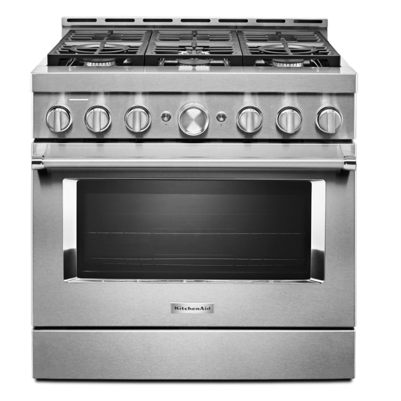 KitchenAid? 36' Smart Commercial-Style Gas Range with 6 Burners