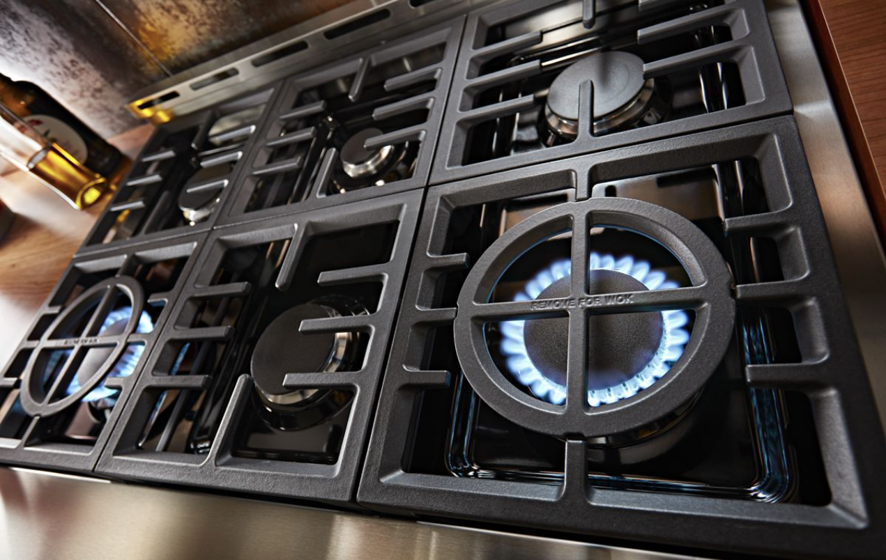 KitchenAid? 36' Smart Commercial-Style Gas Range with 6 Burners