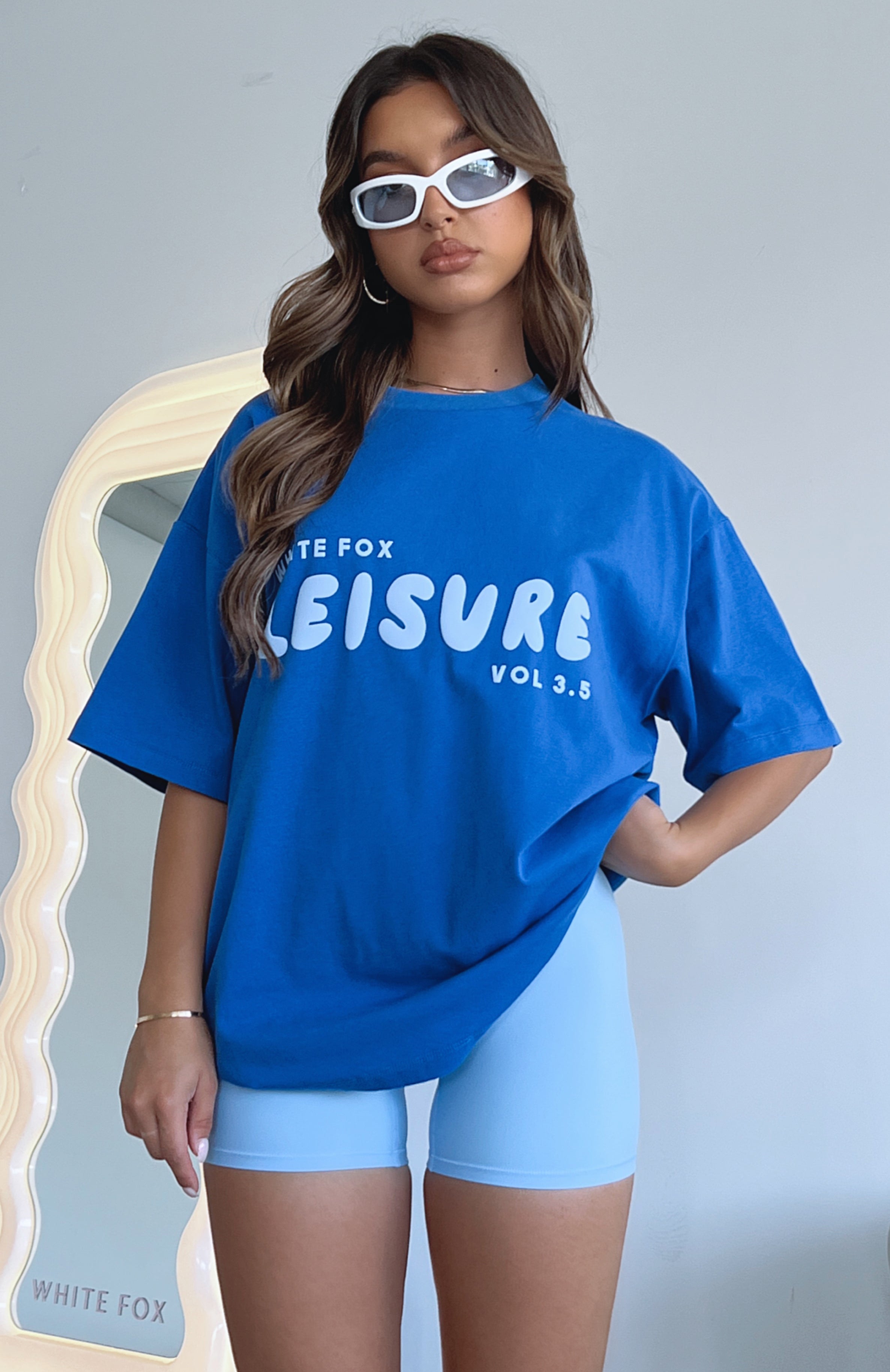 Leisure Series Oversized Tee Cobalt