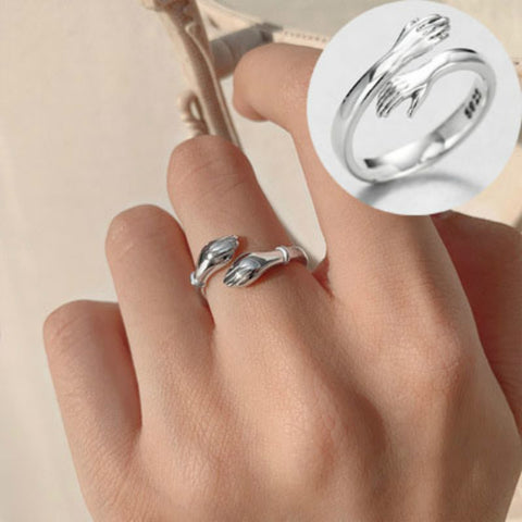 Couple Hug Ring