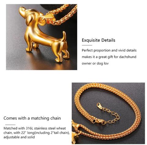Dachshund Lovers Necklace