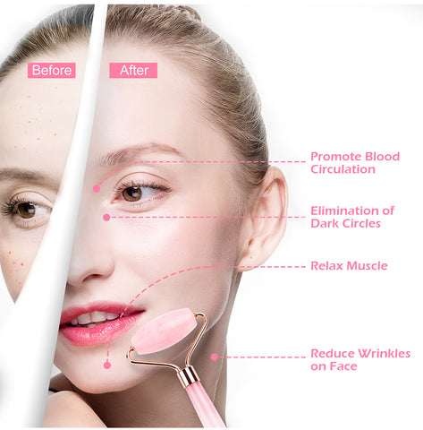 Face Skin Massage Jade Roller