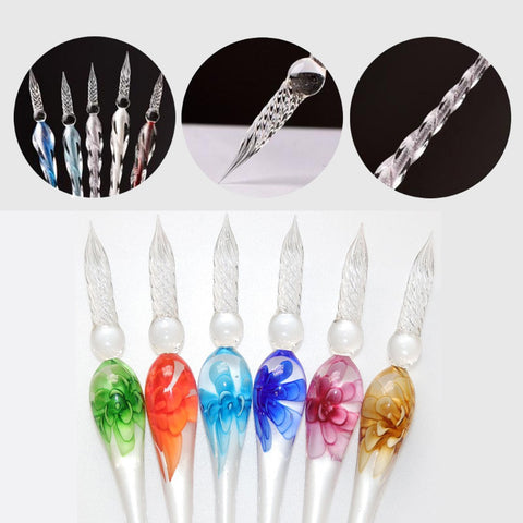Vintage Glass Dip Pen