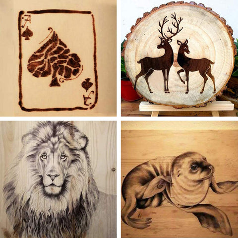 Wood Burning Pyrography Kit