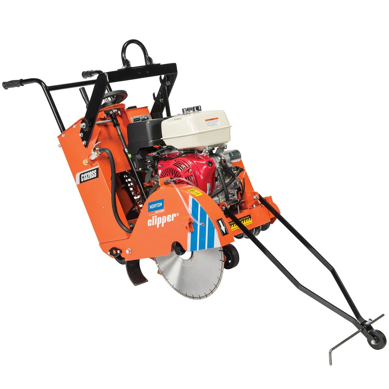 Clipper C13 Series Mid-Range Propelled Walk-Behind Saw - Gas