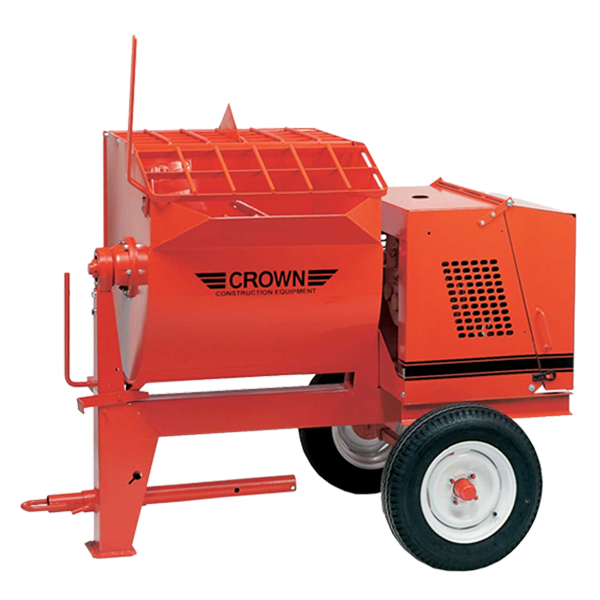 Crown: 10S Series - 10 Cubic Feet, Steel Drum, Highway Towable