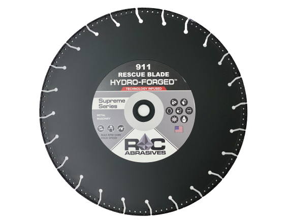 ROC Abrasives: 911 Rescue Blade - Metal & Masonry Diamond Blade