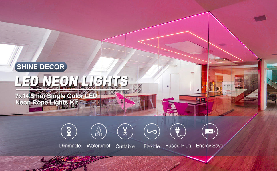 Shine Decor LED Neon Rope Light