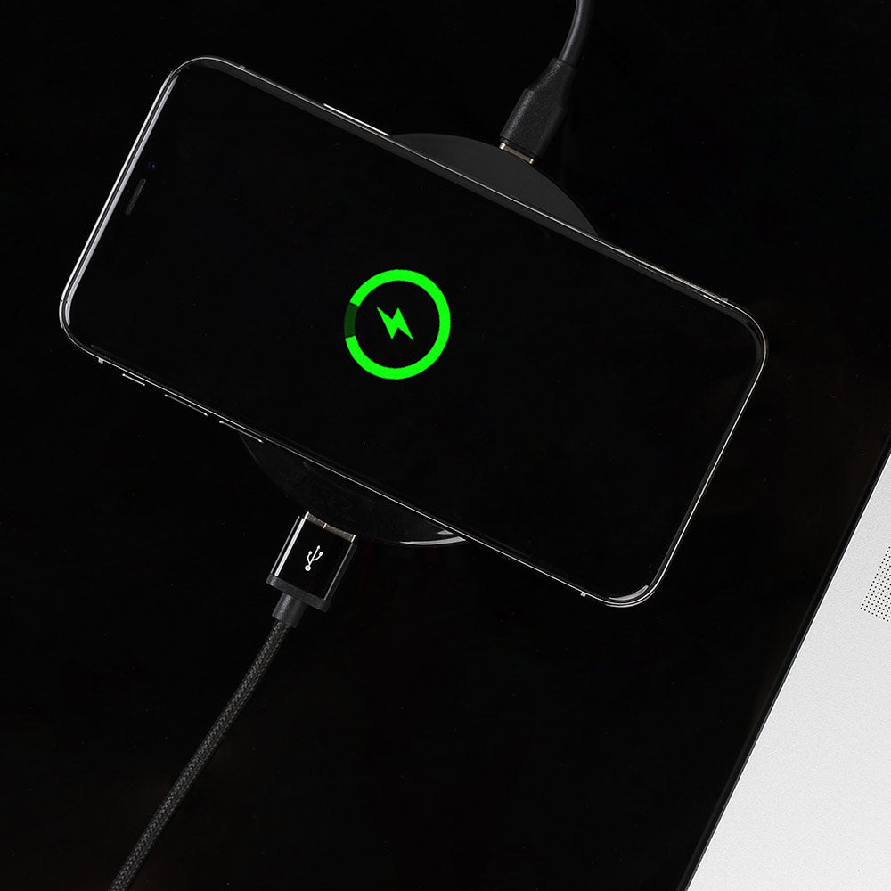 ChargeHub+ Wireless Charger with USB & Fast Charge Wall Adapter