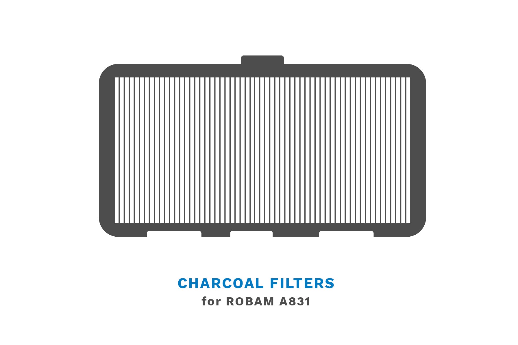 ROBAM-A831/A832 Charcoal Filters