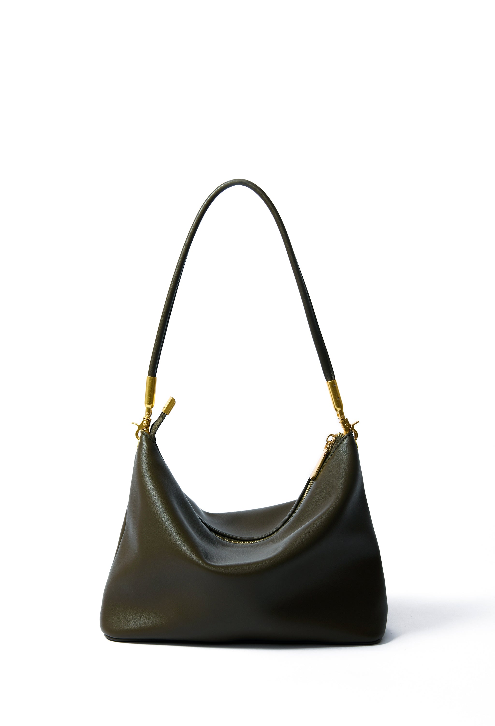 Aubrey Bag in smooth leather, Green