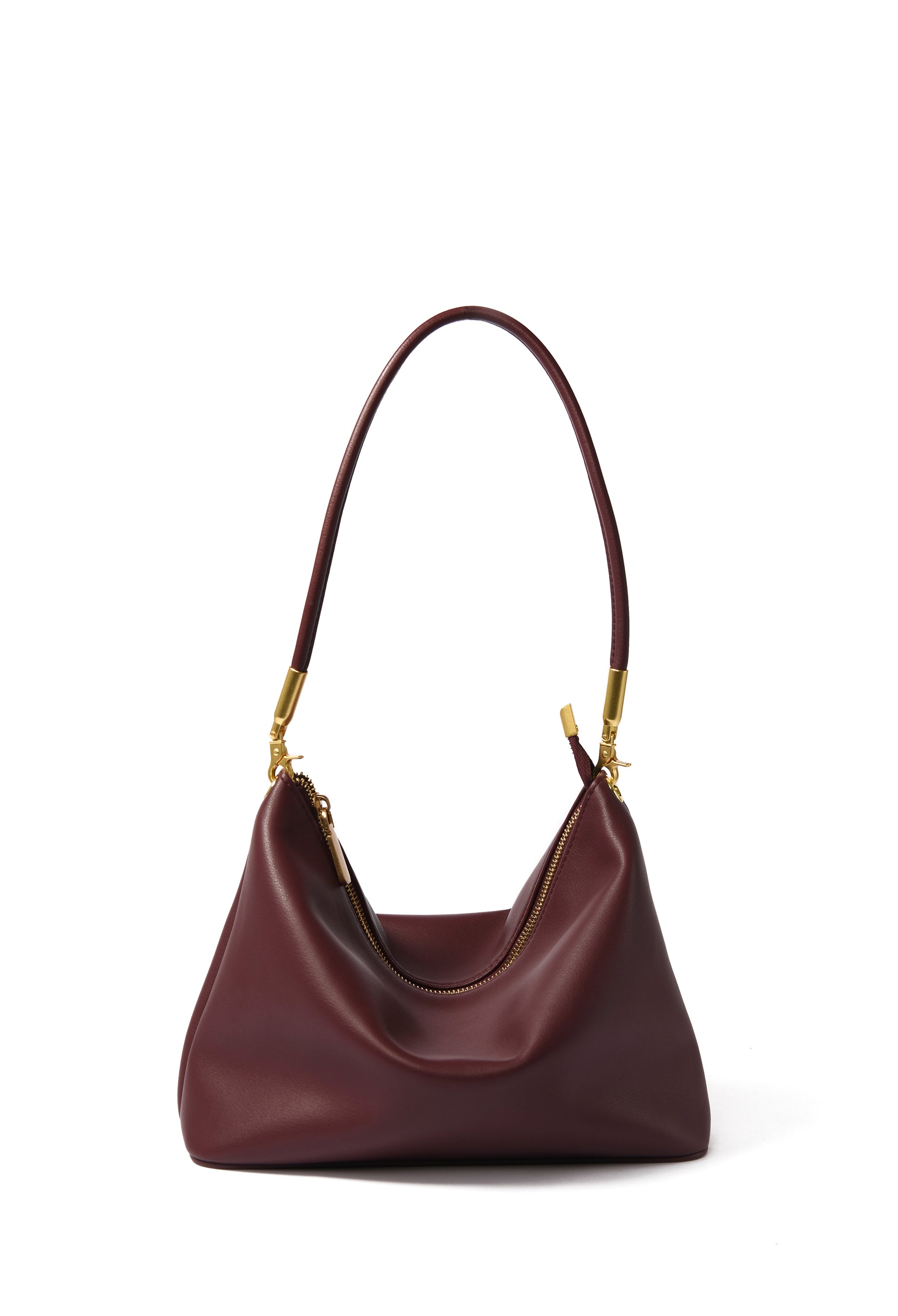 Aubrey Bag in smooth leather, Wine BOB ORE blue collection on sale 2022