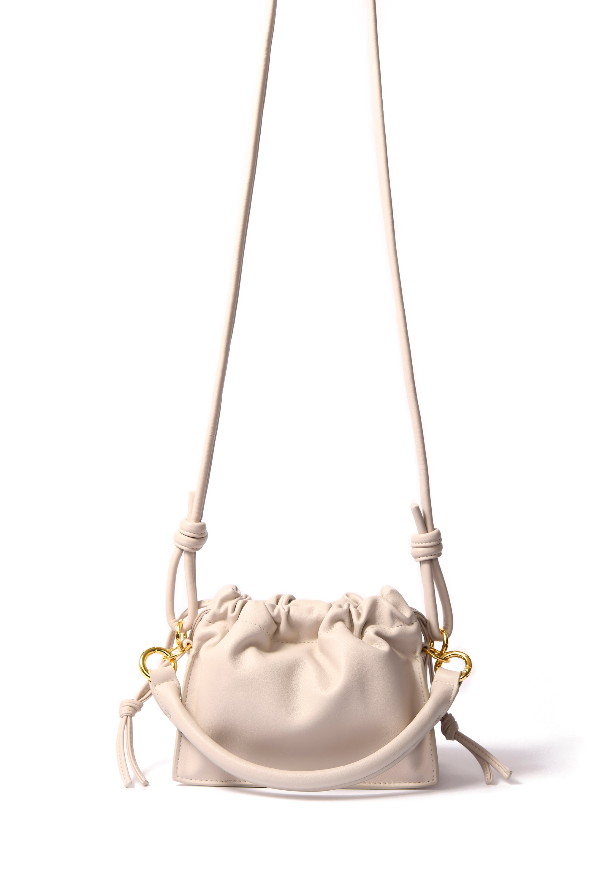 Riley Bag in smooth leather, White