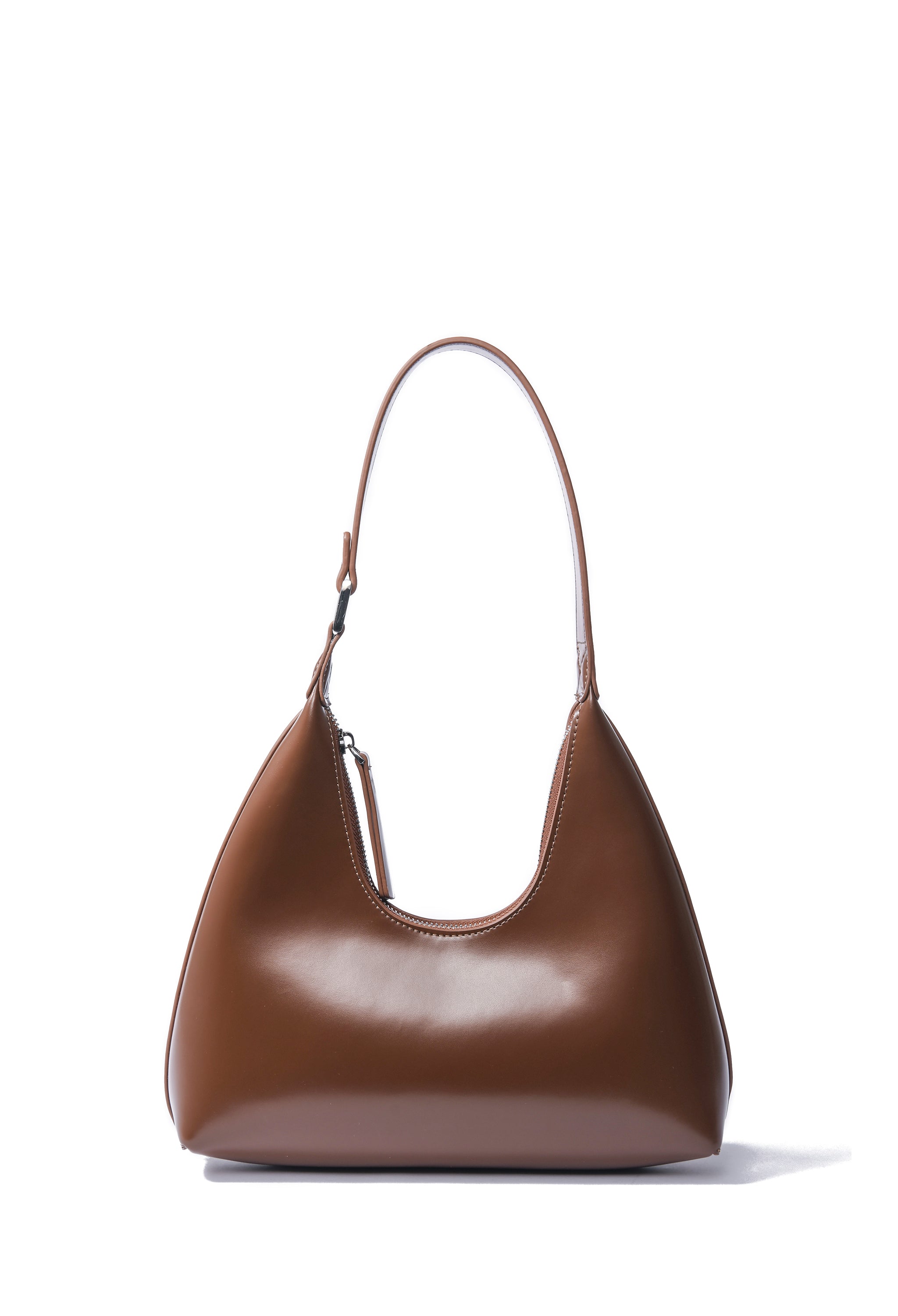 Alexia Bag in smooth leather, Caramel