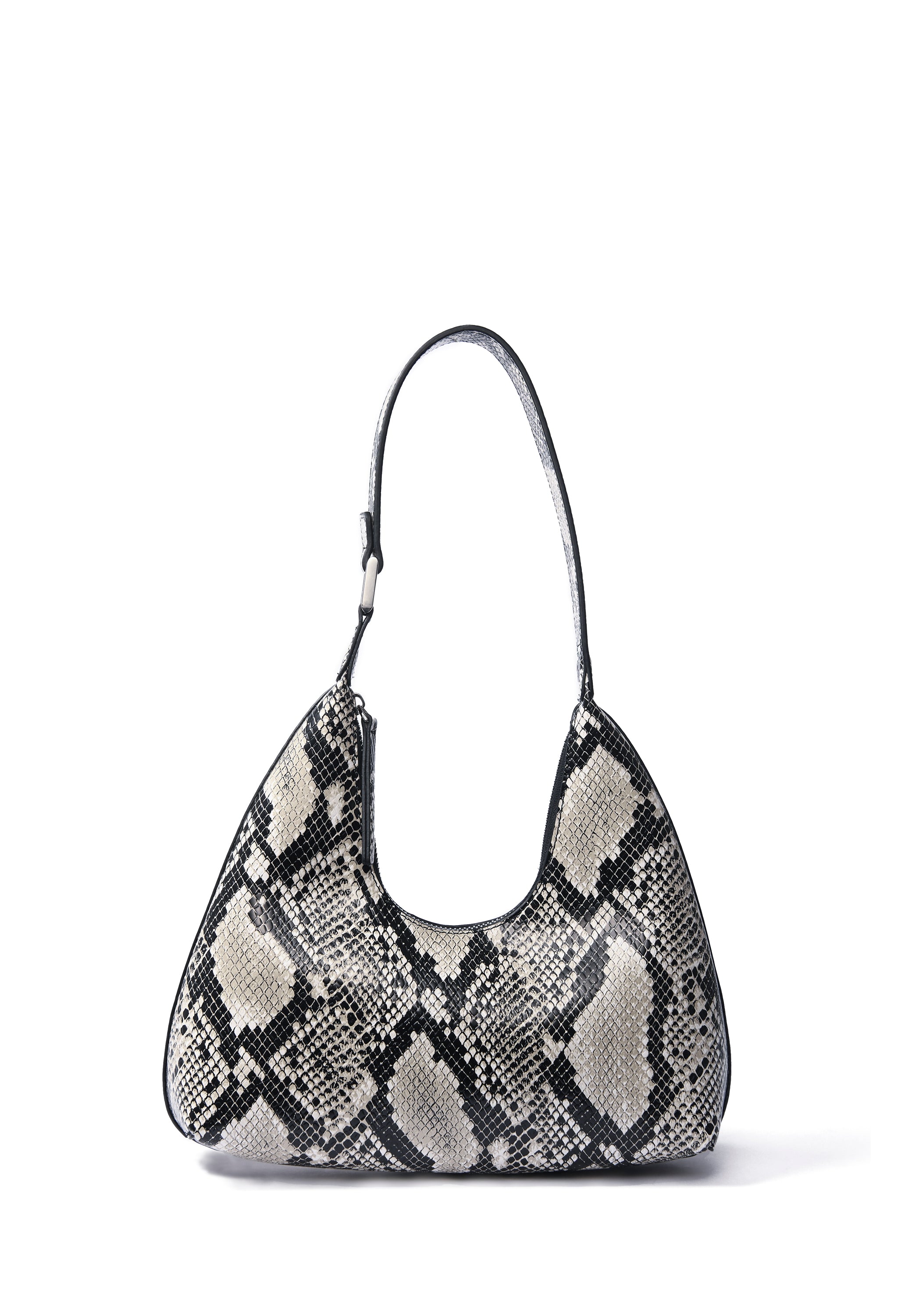 Alexia Bag in smooth leather, Snake
