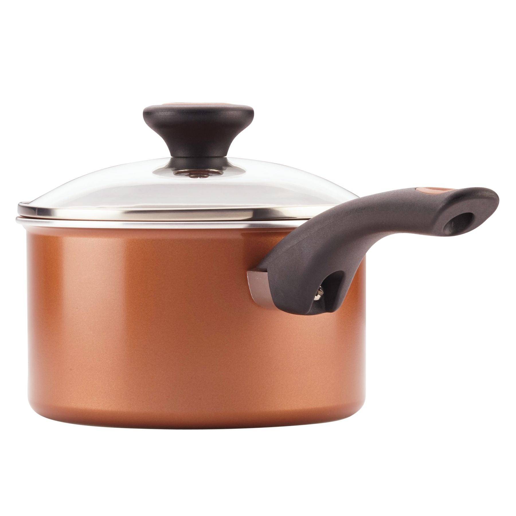 12-Piece Copper Ceramic Nonstick Cookware Set