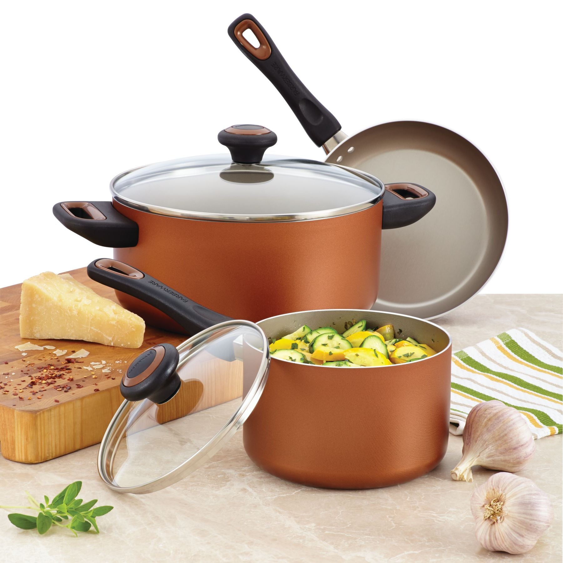 5.25-Quart Nonstick One Pot Pan