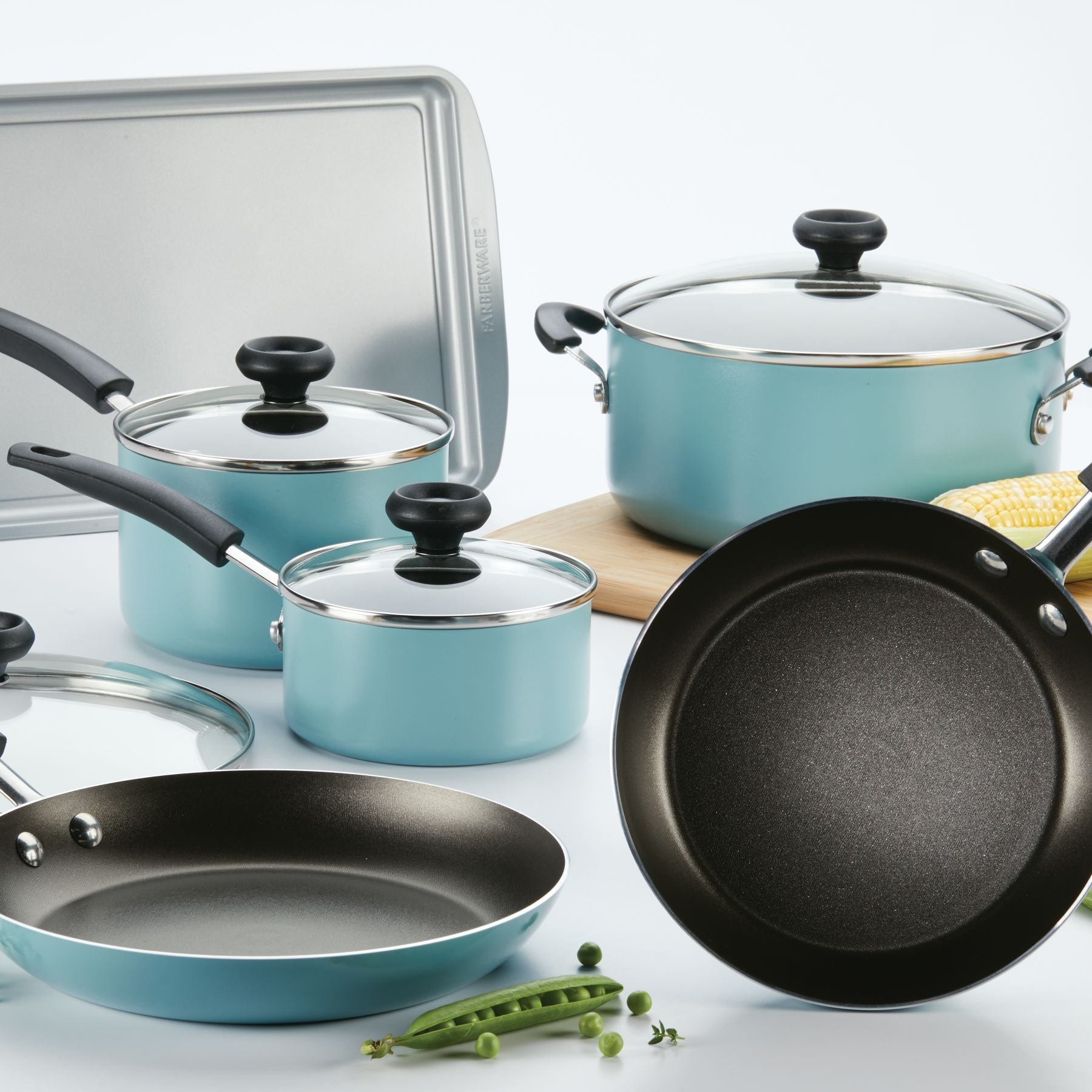 15-Piece Nonstick Cookware Set