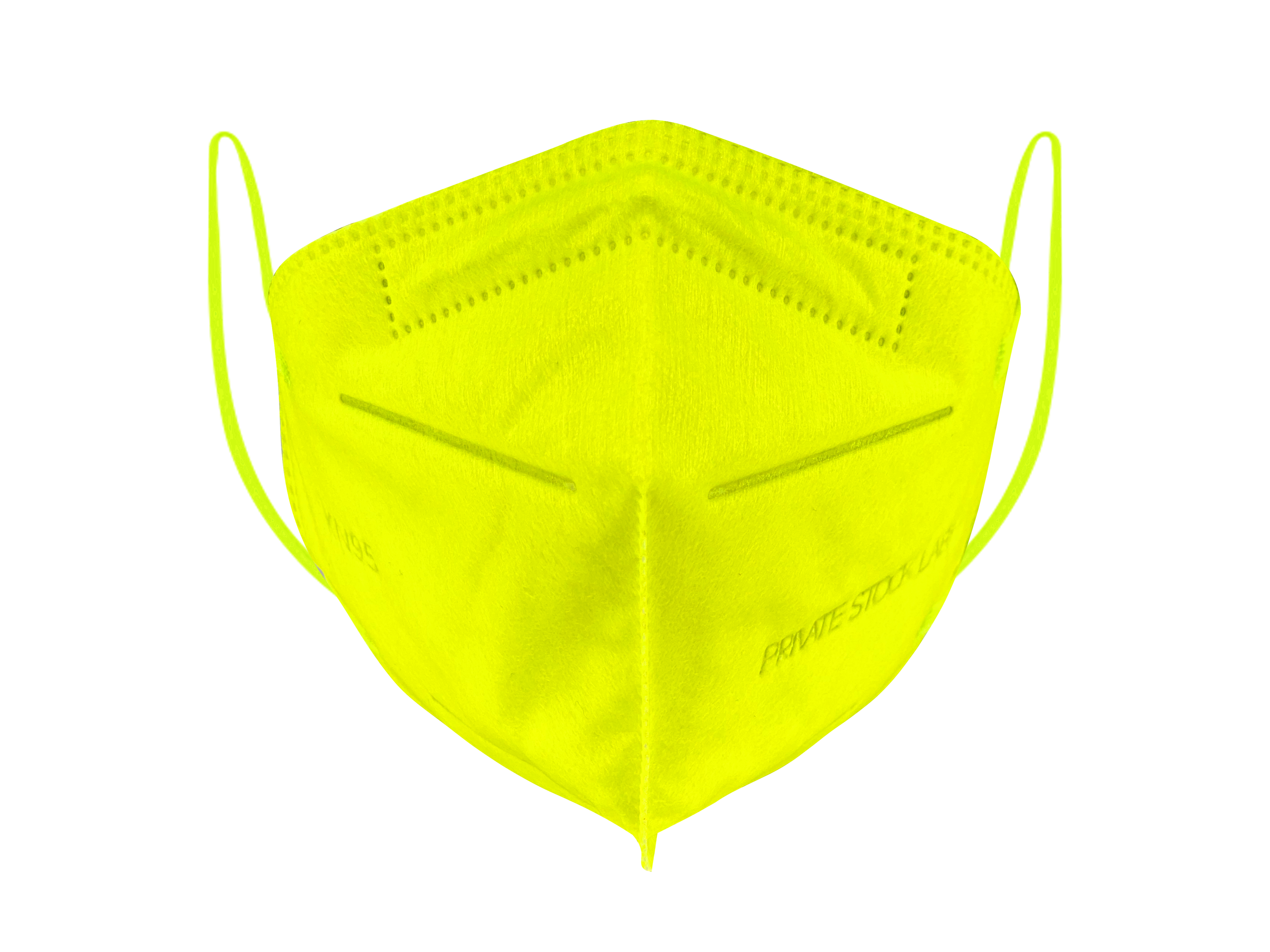 KN95 Protective Mask - Neon Series - Lime (Pack of 5)