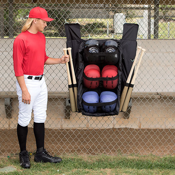 Combo Bat/Helmet Fence Bag